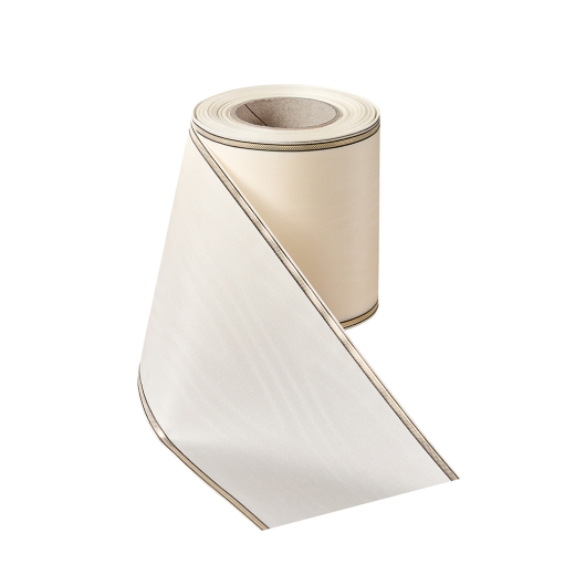 Verzugs-Moiré Creme mit Gold/Schwarz-Rand