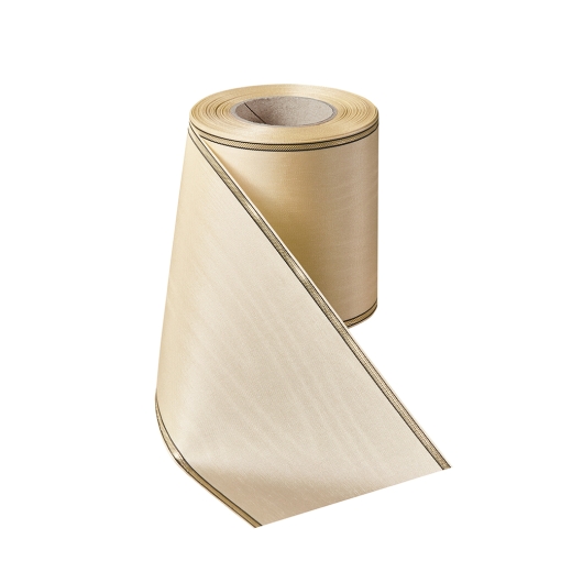 Verzugs-Moiré Weizen mit Gold/Schwarz-Rand