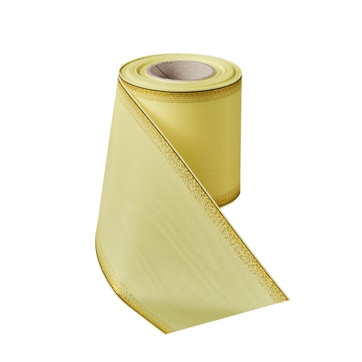 Verzugs-Moiré Löwenmaul mit Gold-Ombré-Rand