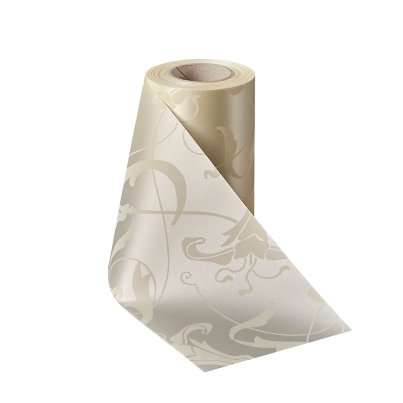 Super-Satin Natur Allover-Jugendstil