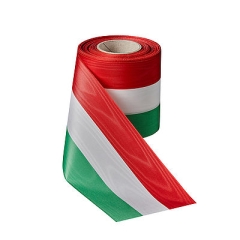 Nationalband-Moiré Grün-Weiß-Rot Italien