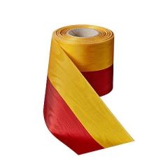 Nationalband-Moiré Rot-Gelb